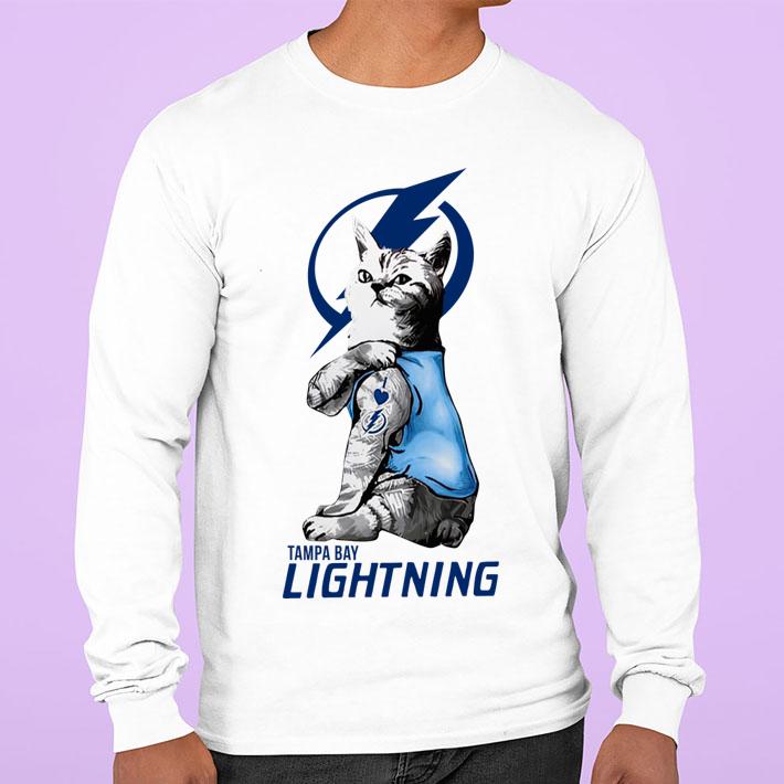 Cat tattoo Tampa Bay Lightning t-shirt sweatshirt