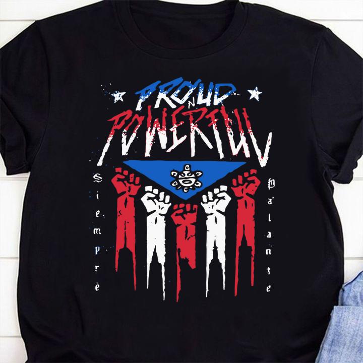 Santana And Ortiz Proud And Powerful t-shirt shirt