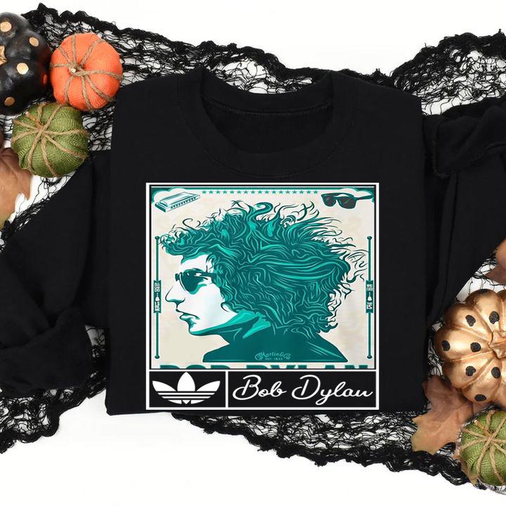 Adidas Bob Dylan t-shirt sweatshirt