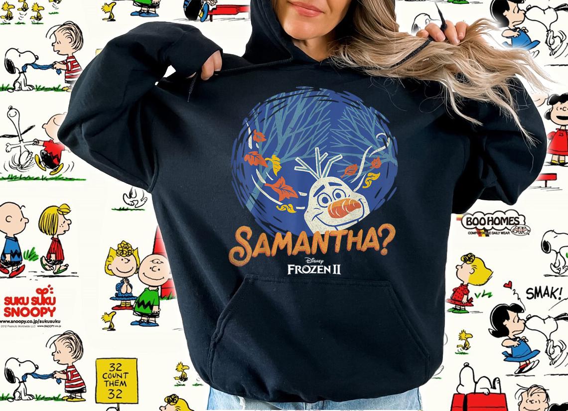 Disney Frozen 2 Olaf Samantha Circle Portrait t-shirt hoodie