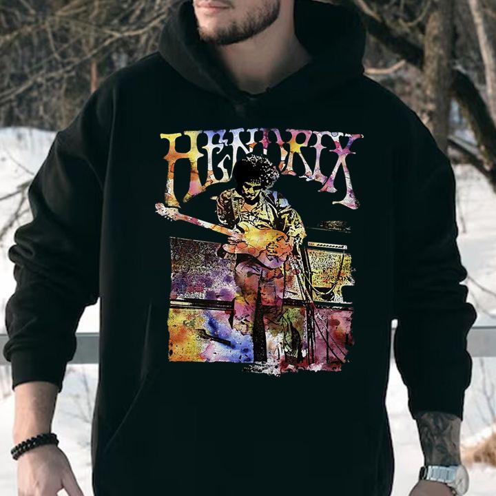 Nice Jimi Hendrix Watercolor t-shirt hoodie