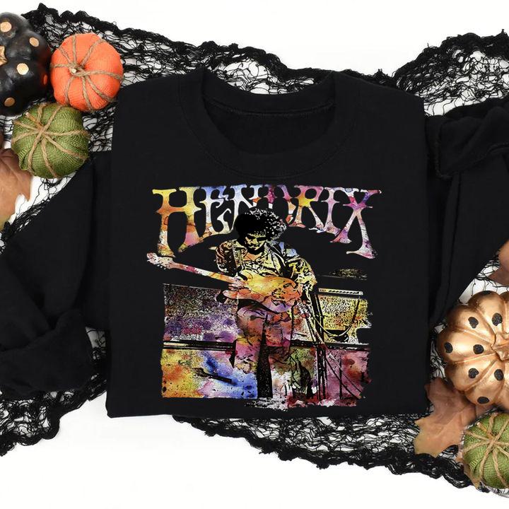 Nice Jimi Hendrix Watercolor t-shirt sweatshirt