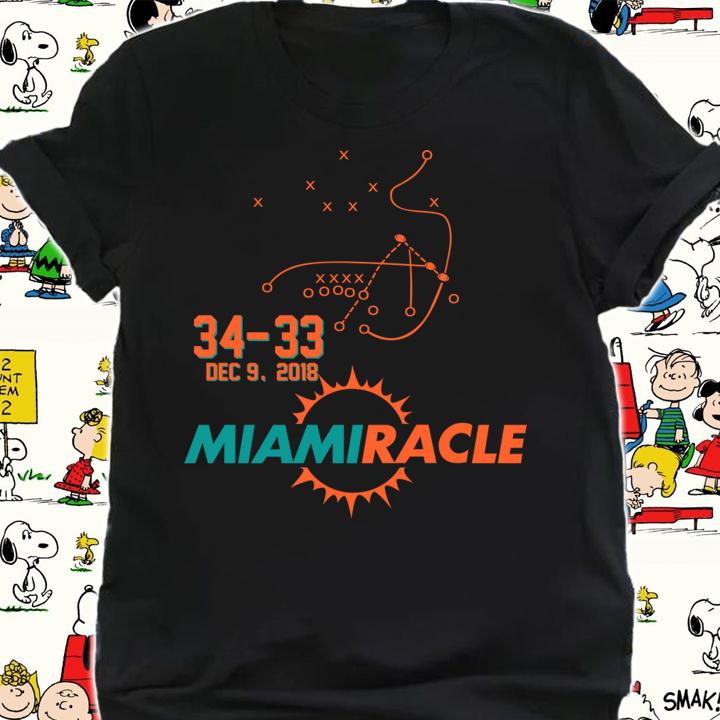 Original Miami Dolphins Miracle t-shirt shirt