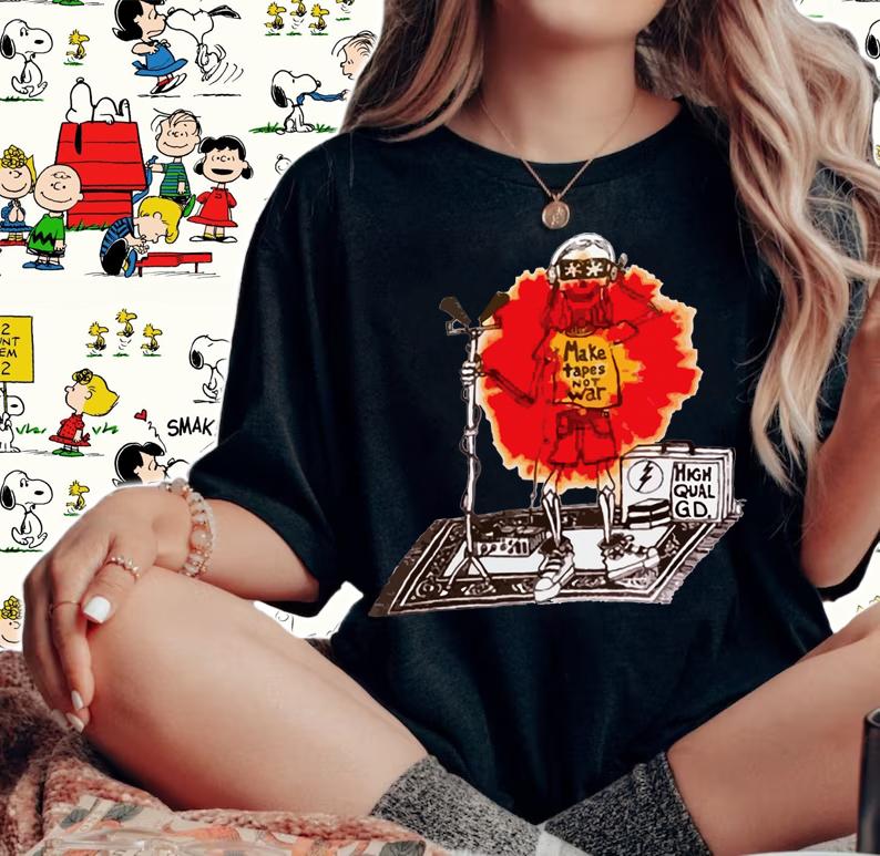 Dan Healy The Grateful Dead Make Tapes Not War t-shirt woman shirt