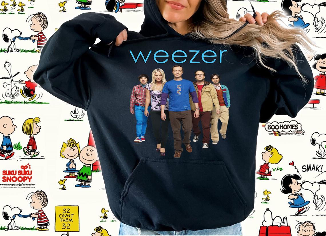 Weezer The Big Bang Theory Characters t-shirt hoodie