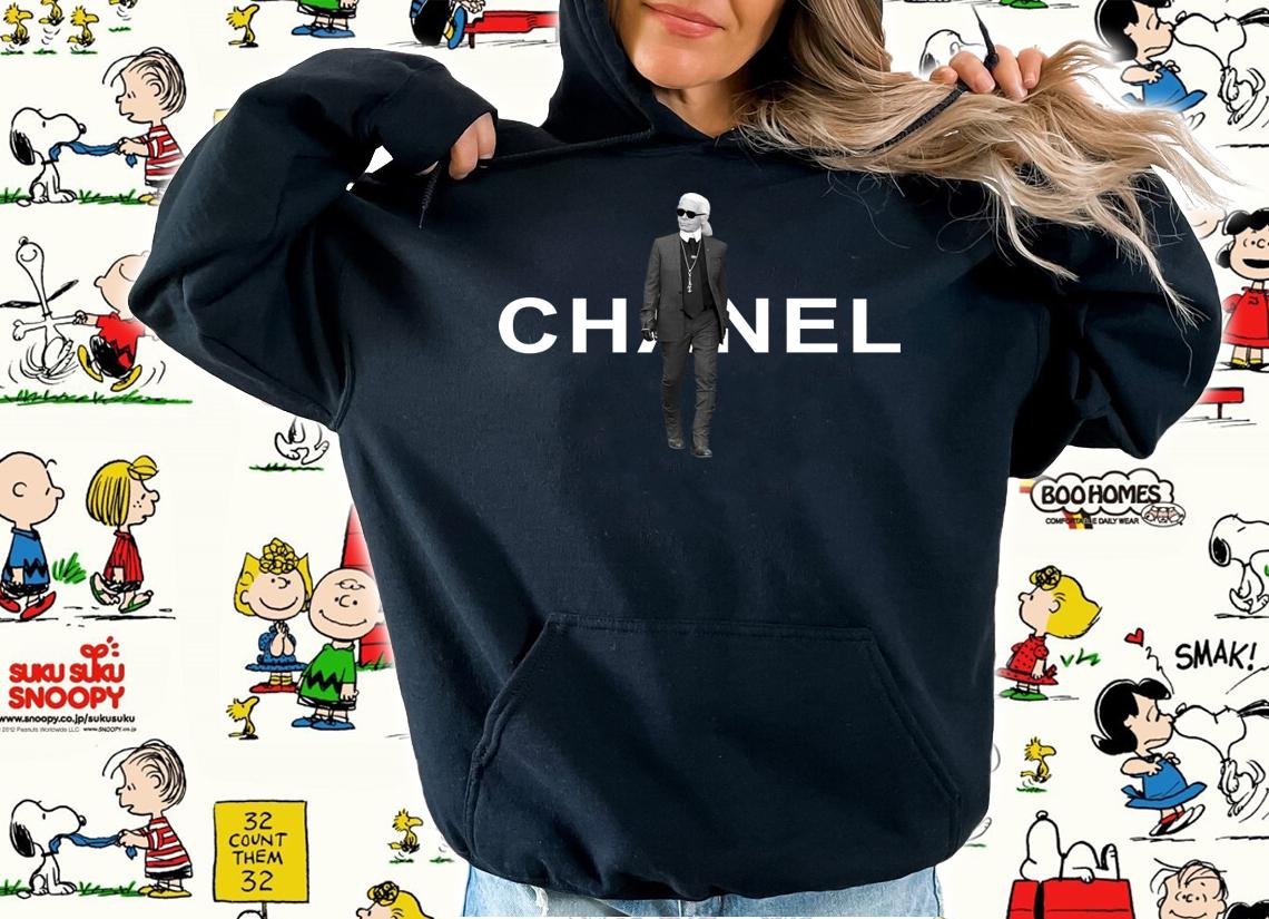 Karl Lagerfeld Chanel t-shirt hoodie