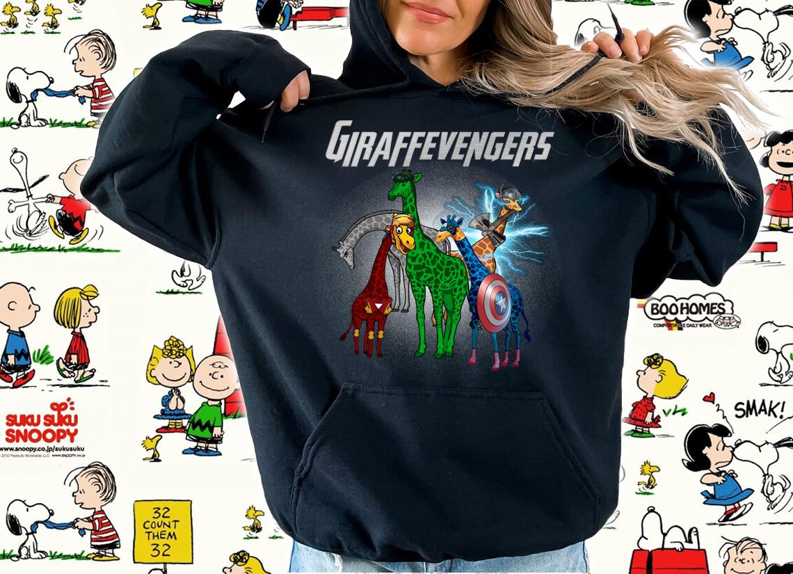 Marvel Avengers Endgame Giraffevengers Giraffe t-shirt hoodie