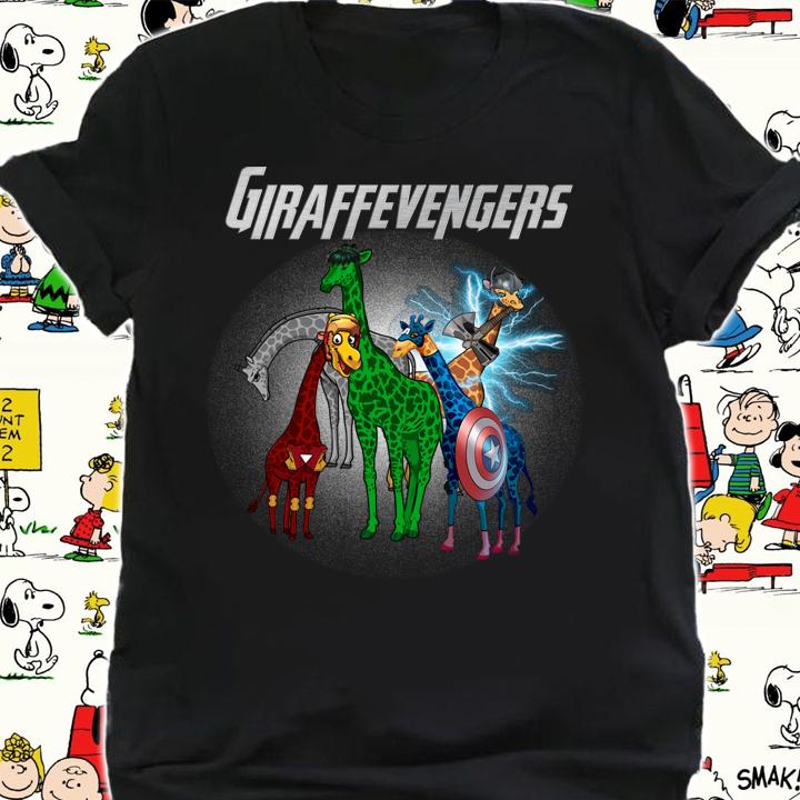 Marvel Avengers Endgame Giraffevengers Giraffe t-shirt shirt