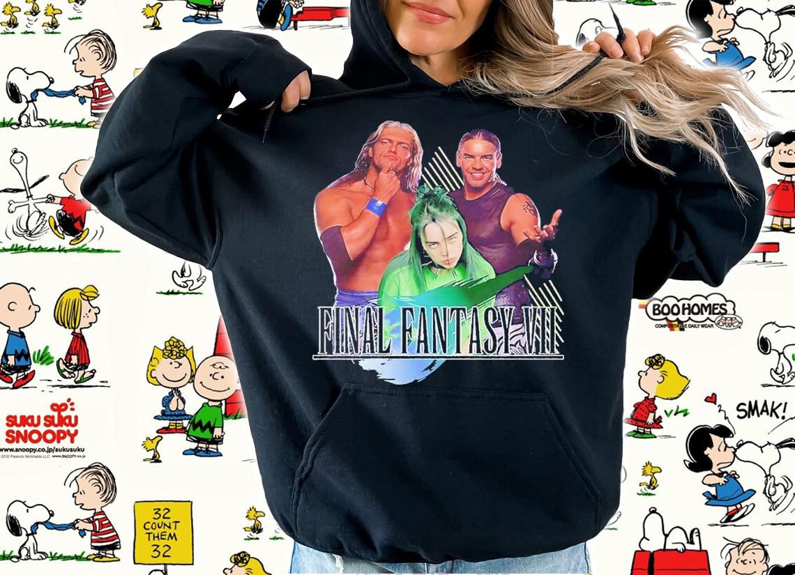 Final Fantasy VII Edge Christian Billie Eilish t-shirt hoodie