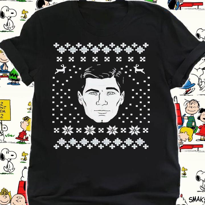An Archer Christmas Pattern shirt t-shirt shirt