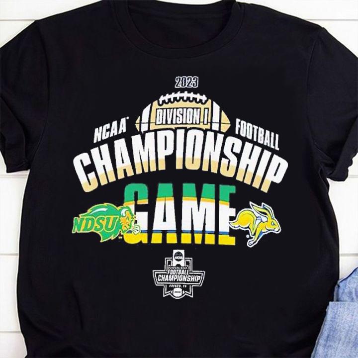 2023 Division I Championship Game North Dakota State and South Dakota State Jackrabbits shirt t-shirt shirt