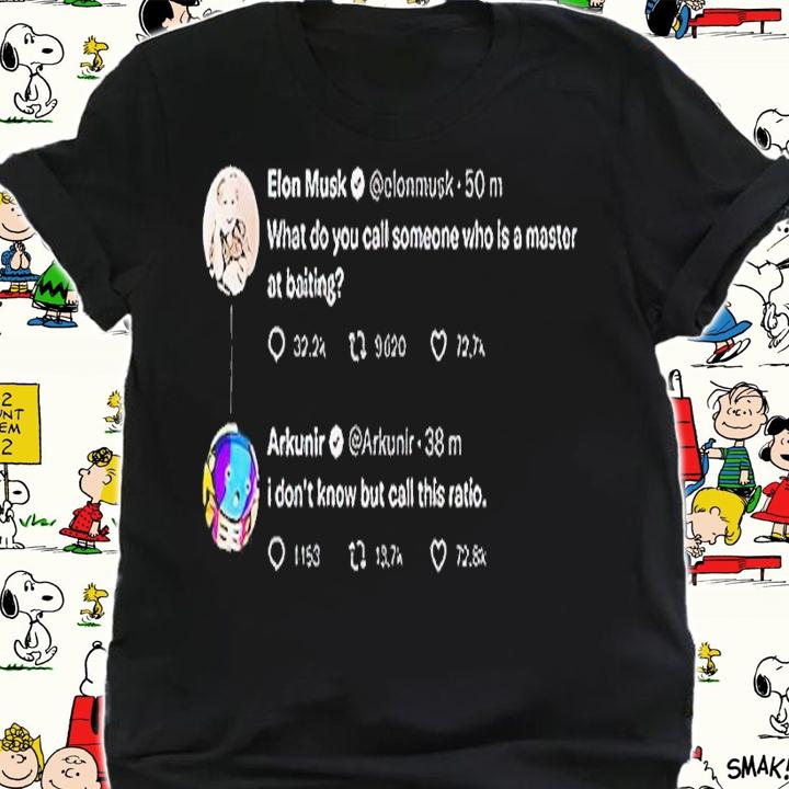 Arkunir Ratio Elon Musk Twitter shirt t-shirt shirt