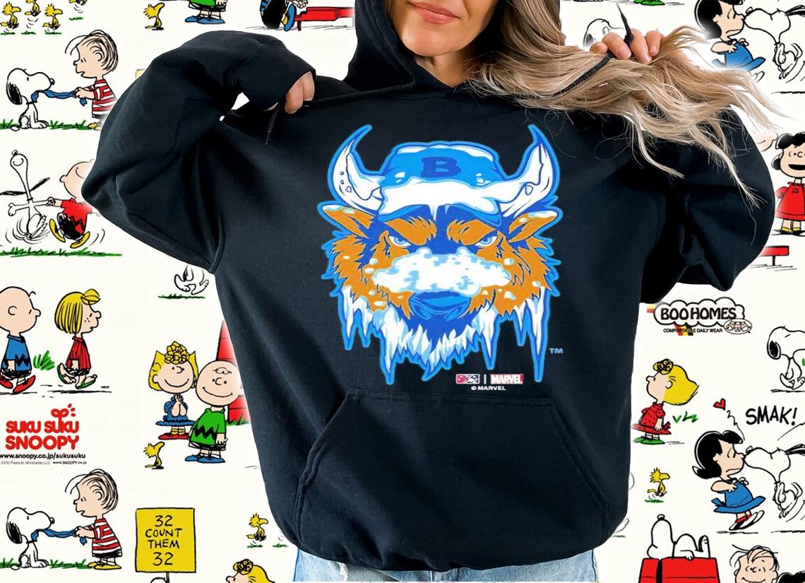 Buffalo Bisons Marvel's Defenders of the Diamond shirt t-shirt hoodie