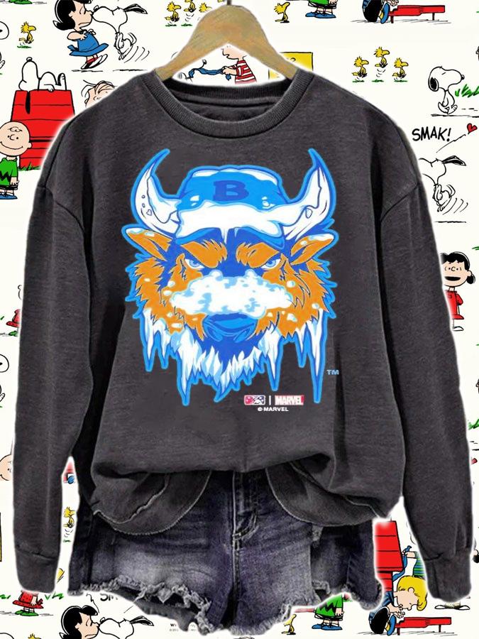 Buffalo Bisons Marvel's Defenders of the Diamond shirt t-shirt sweatshirt