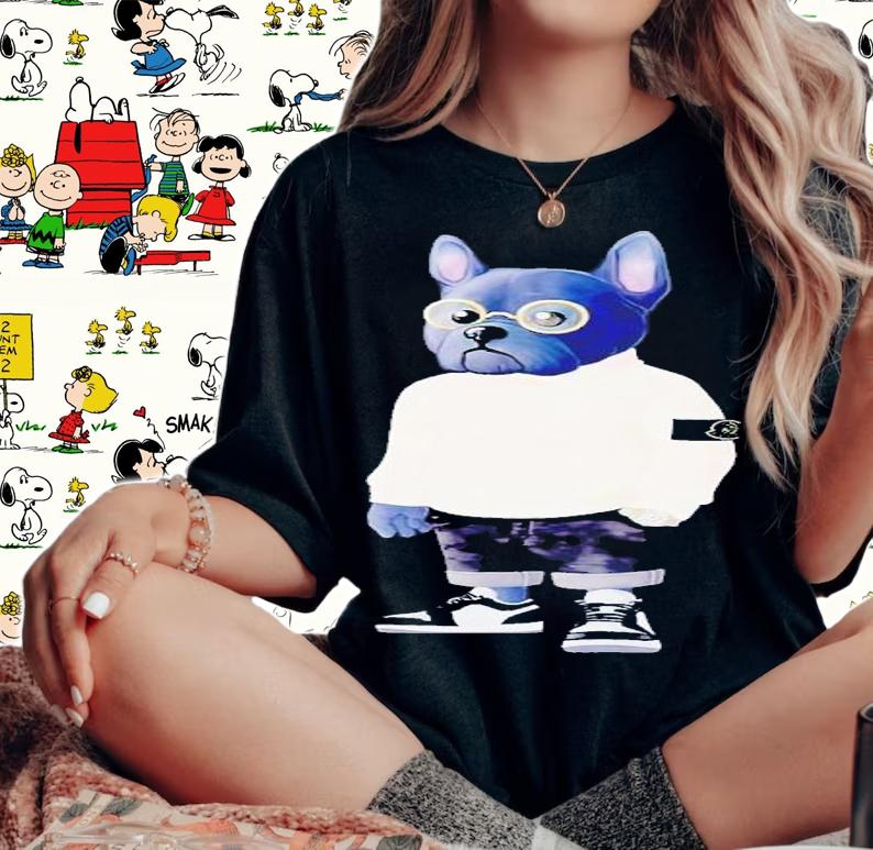 French Bulldog cool shirt t-shirt woman shirt