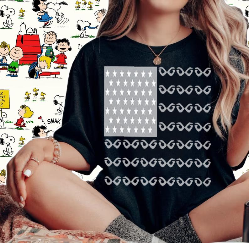 Geeks Gamers American Flag Shirt t-shirt woman shirt