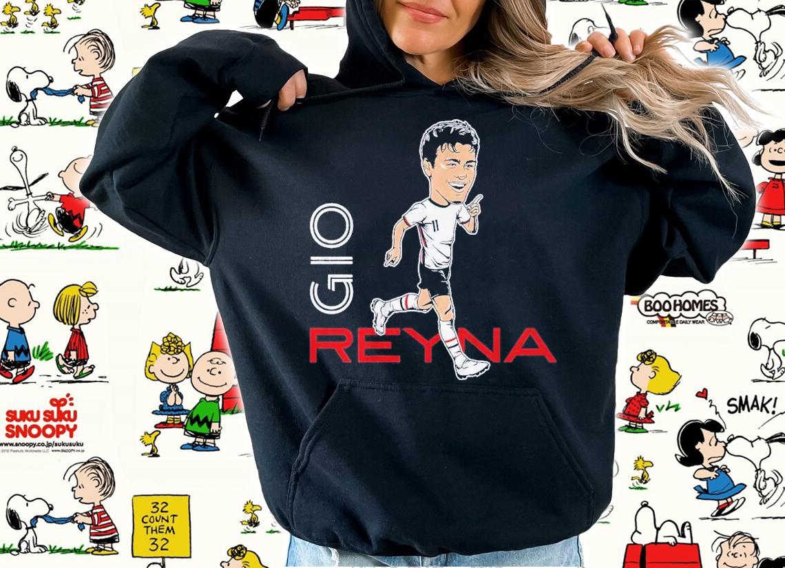 Gio Reyna Caricature shirt t-shirt hoodie