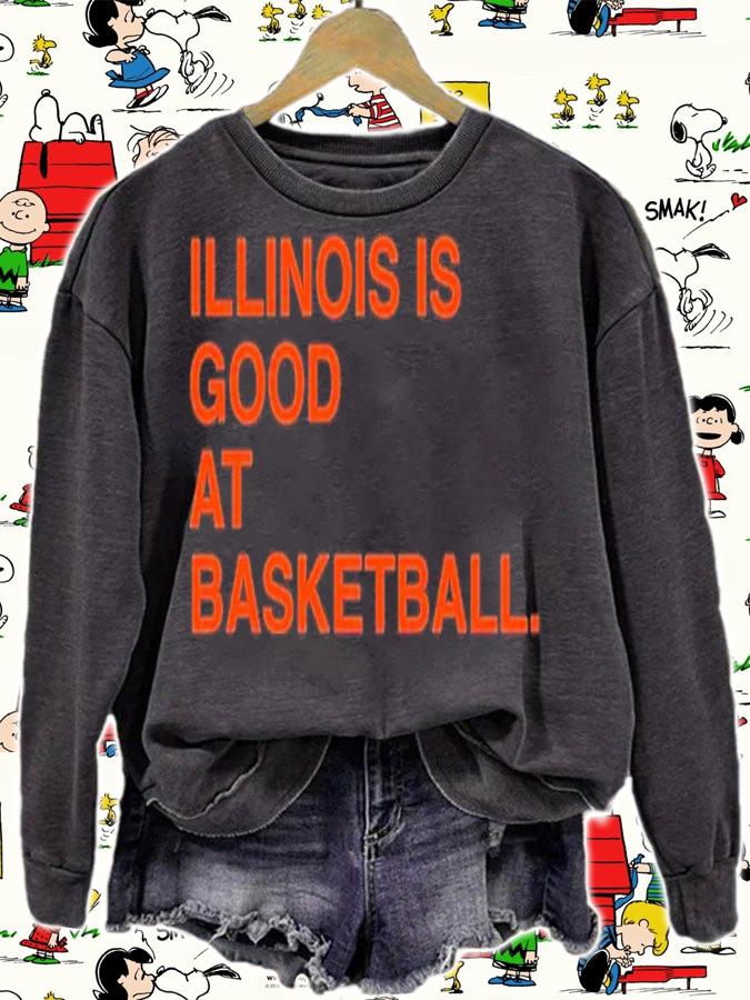 Illinois Is Good At Basketball New Shirt t-shirt sweatshirt