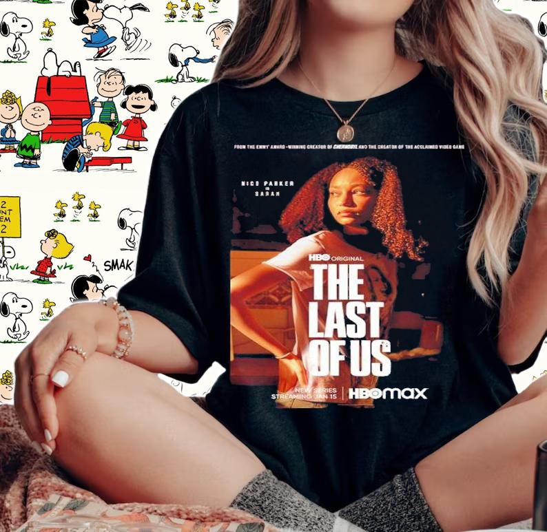 HBO The Last Of Us Nico Parker Is Sarah Shirt t-shirt woman shirt