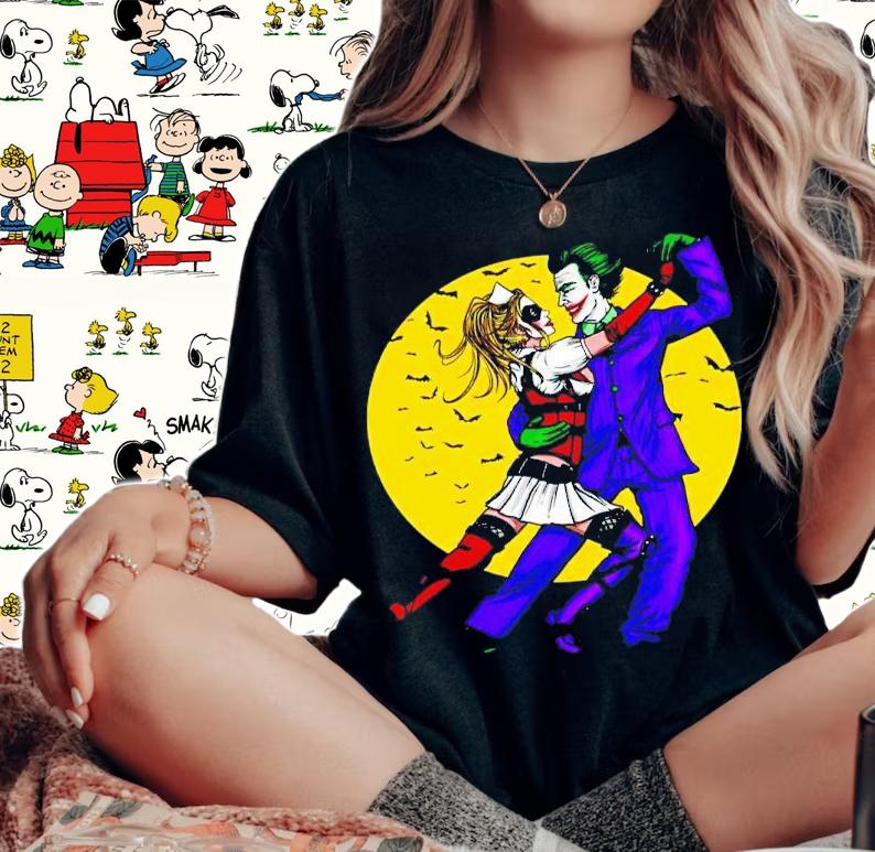 Mad Love Joker & Harley Quinn shirt t-shirt woman shirt