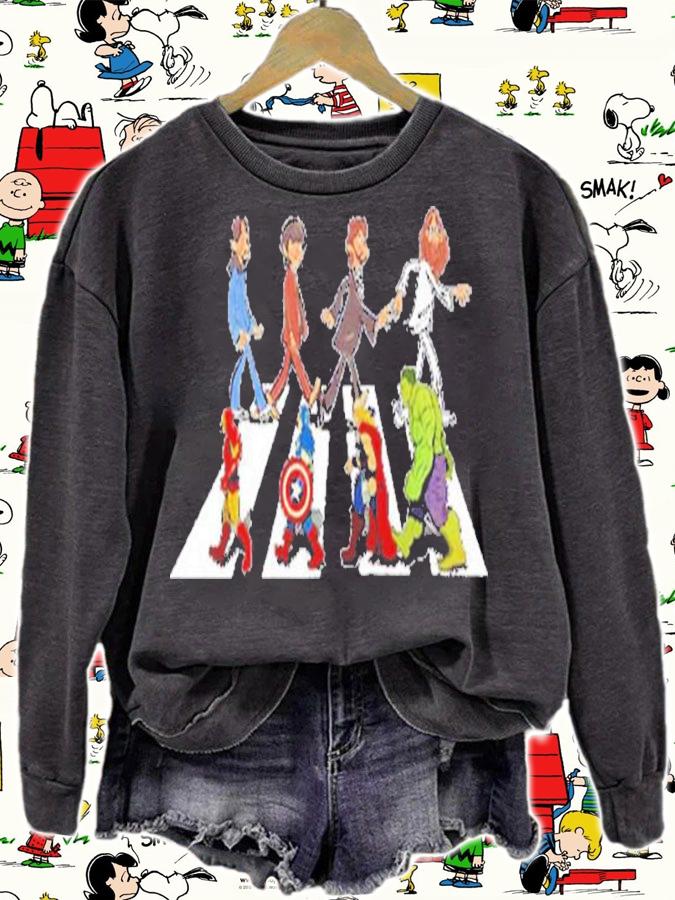 Marvel Abbey Road Shirt t-shirt sweatshirt