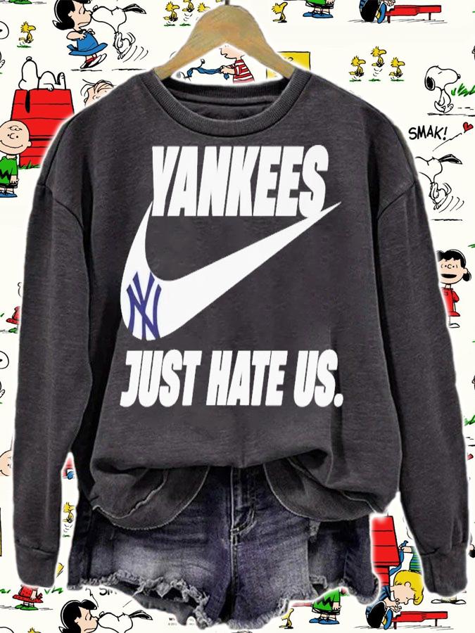 New York Yankees just hate us Nike shirt t-shirt sweatshirt