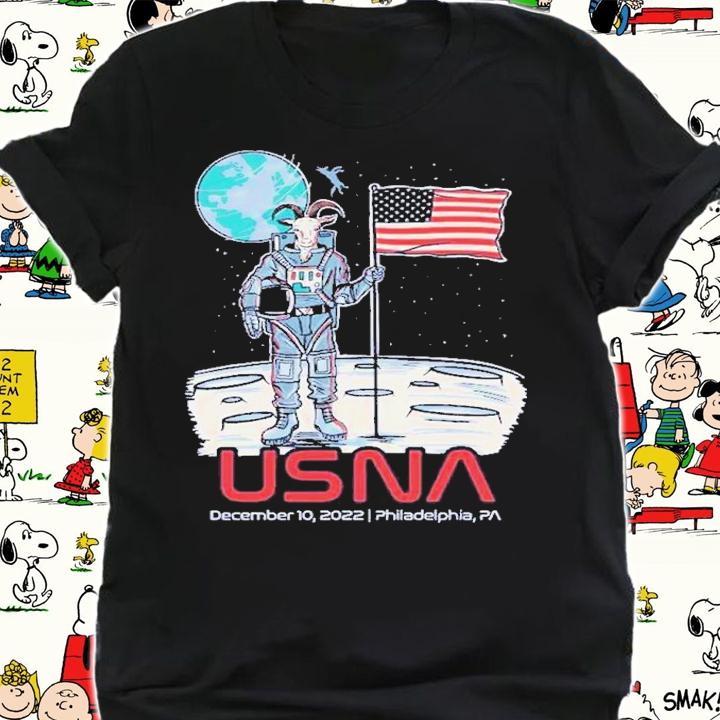 Moon USNA December 10 2022 Philadelphia PA Shirt t-shirt