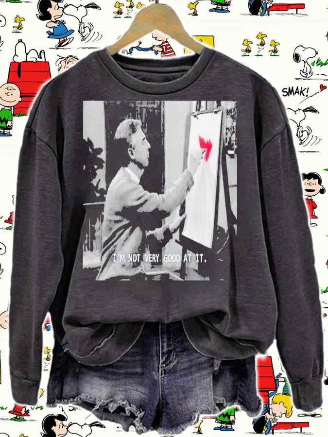 Mr Rogers drawing I'm not very good at it shirt t-shirt
