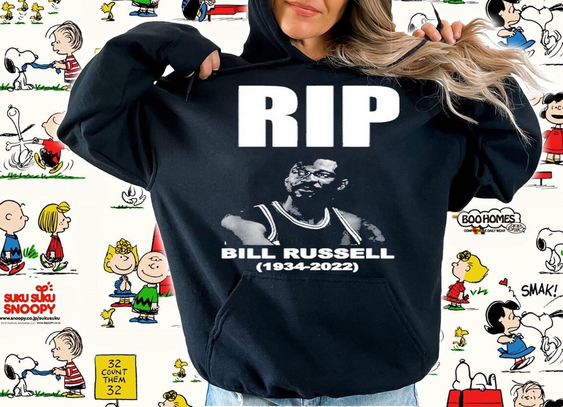 1934 2022 Rip Bill Russell shirt t-shirt