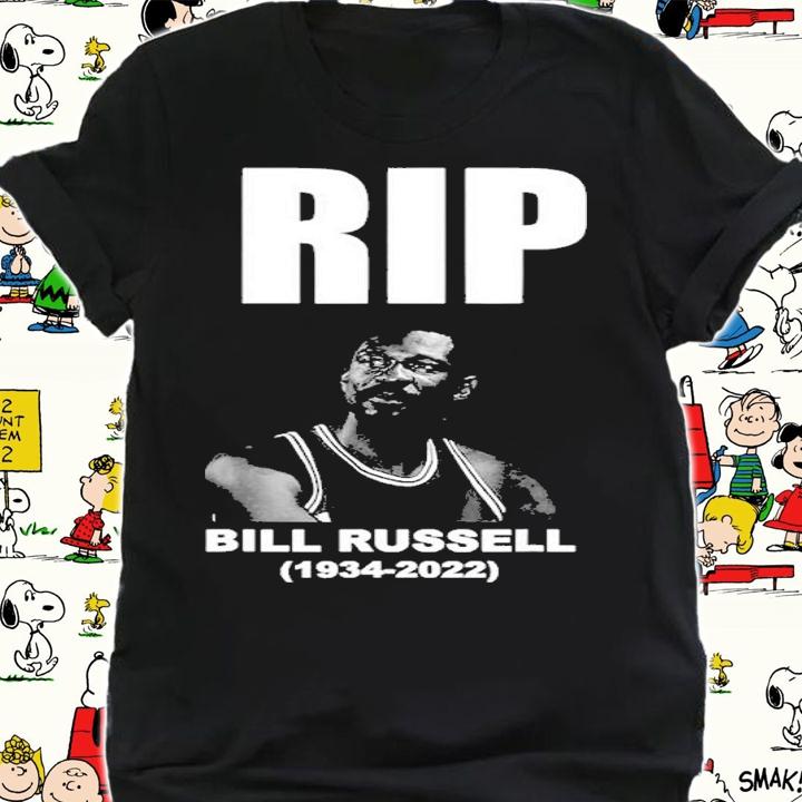 1934 2022 Rip Bill Russell shirt t-shirt