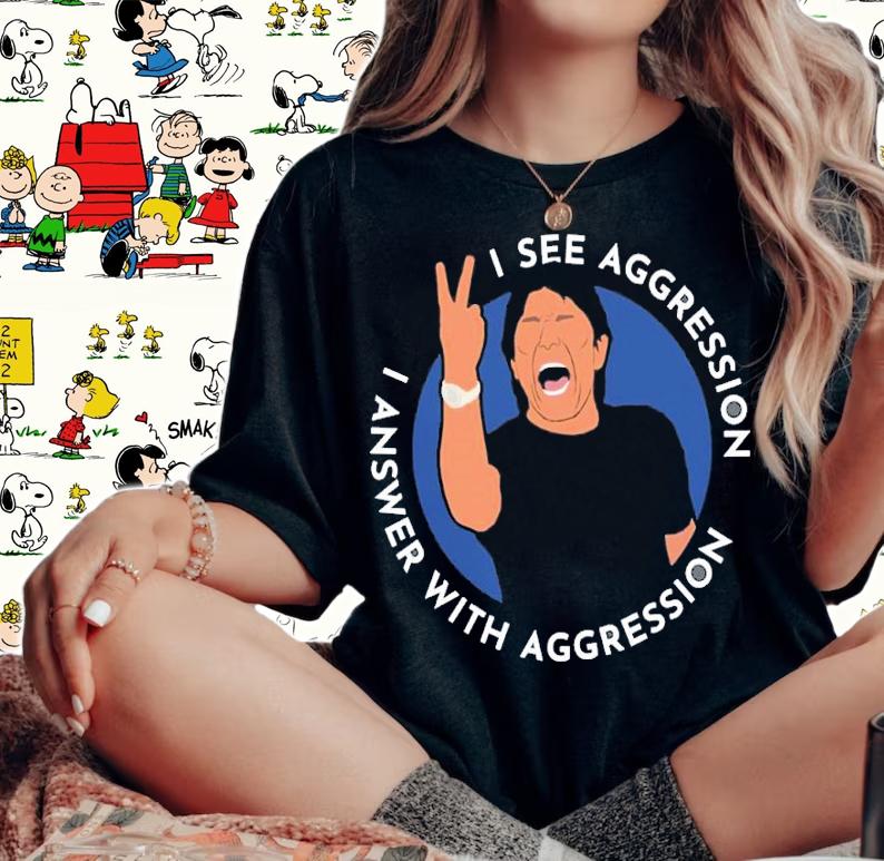 Antonio Conte Answer With Aggression shirt t-shirt