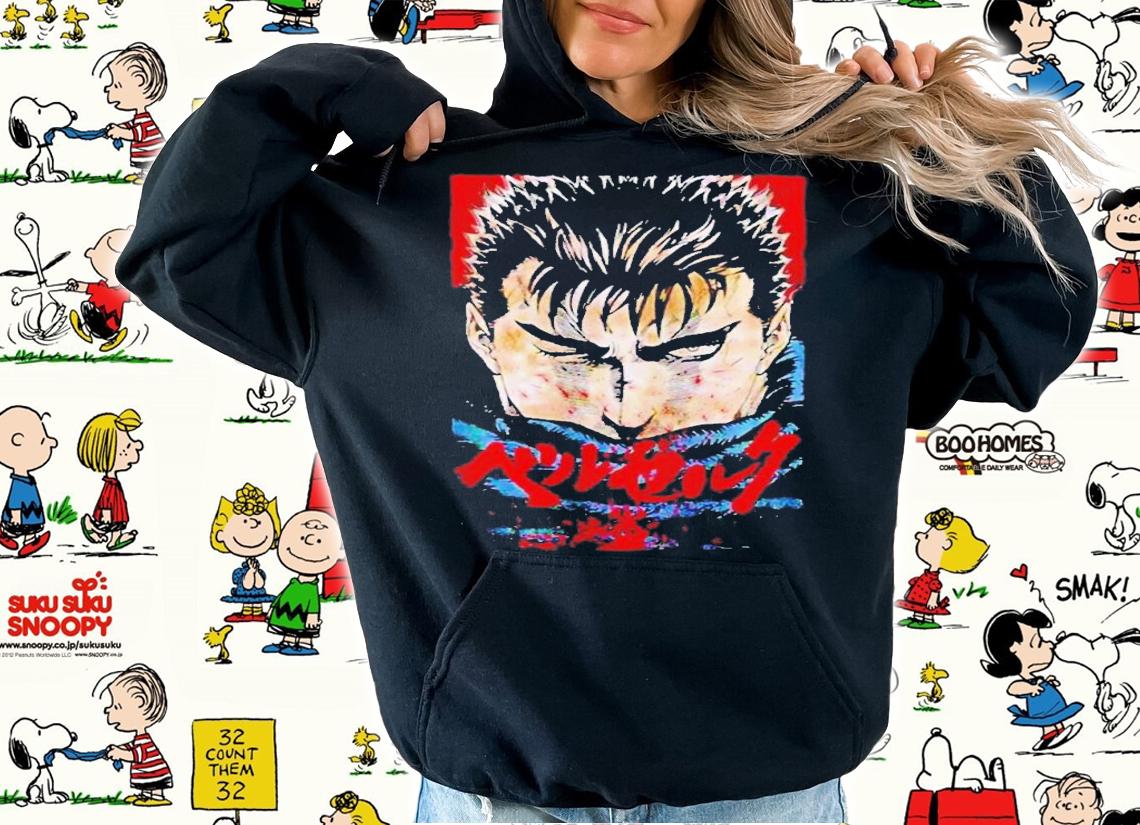 Berserk Vintage Guts Berserk Anime Manga shirt t-shirt