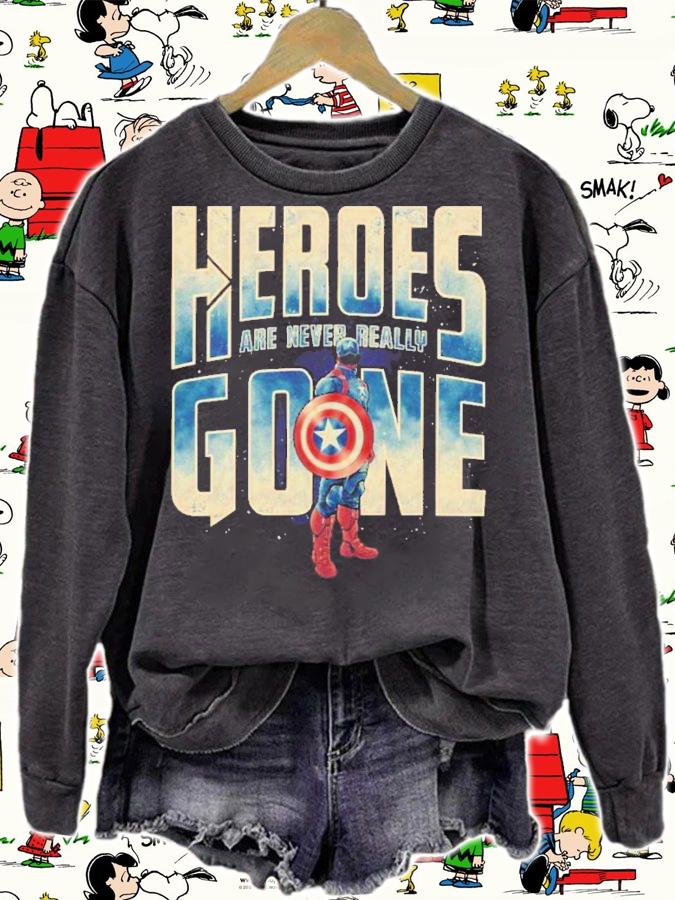 Captain America Heroes Are Never Really Gone Shirt t-shirt sweatshirt