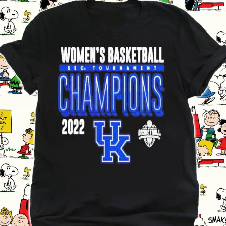 Kentucky Wildcats 2022 SEC Women's Basketball Conference Tournament Champions Shirt t-shirt shirt