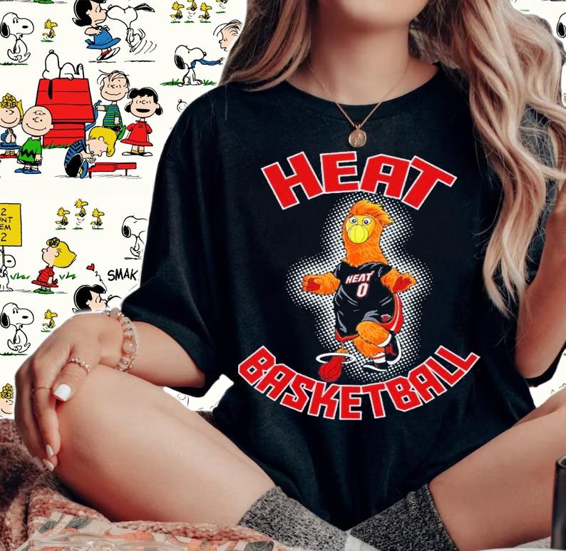 Miami Heat Preschool Mascot Show shirt t-shirt