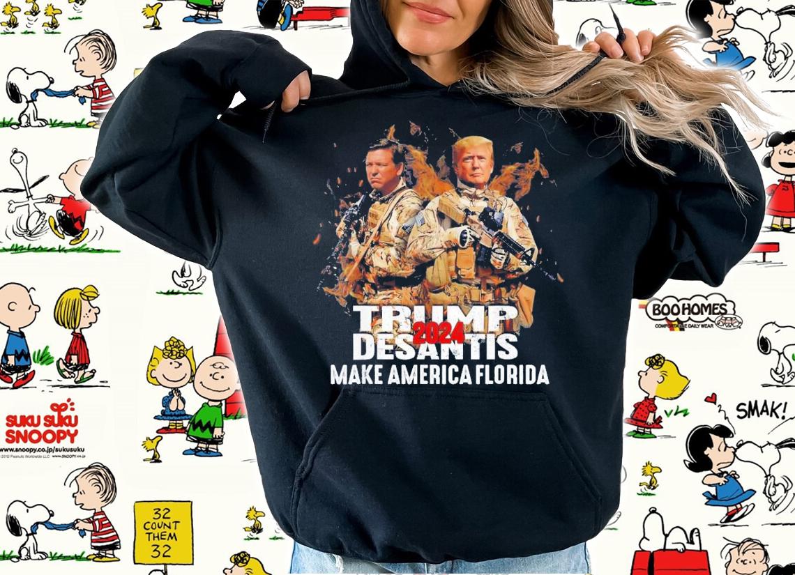 Make America Florida DeSantis 2024 Election Trump T-Shirt t-shirt