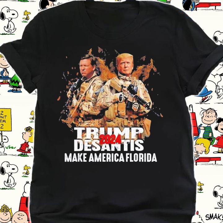 Make America Florida DeSantis 2024 Election Trump T-Shirt t-shirt