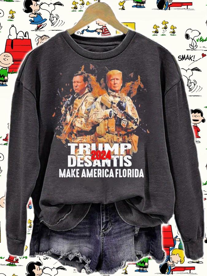 Make America Florida DeSantis 2024 Election Trump T-Shirt t-shirt