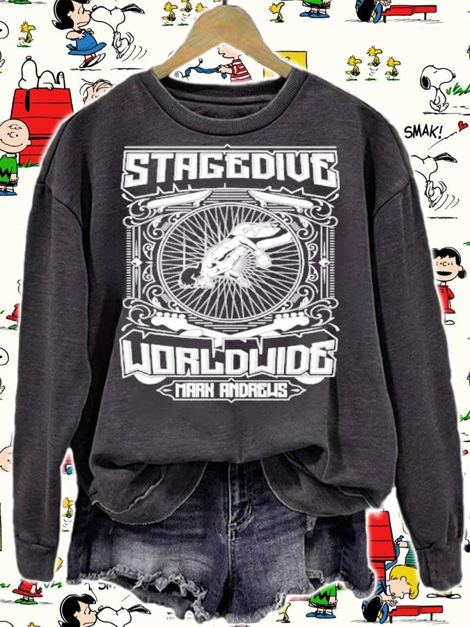 Mark Andrews Stagedive Worldwide shirt t-shirt