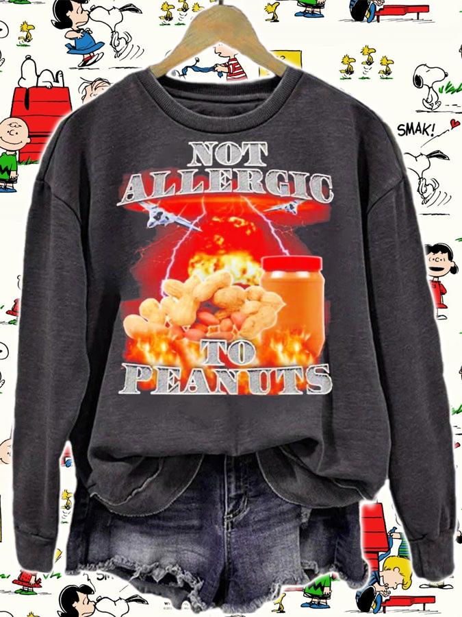 Not Allergic To Peanuts No No shirt t-shirt