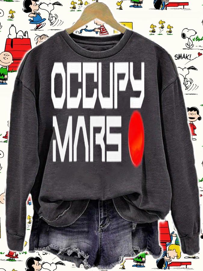 Occupy Mars shirt, hoodie, sweater and tank top t-shirt