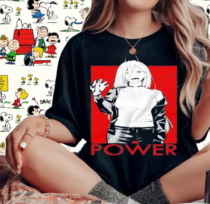 Power Chainsaw Man shirt t-shirt