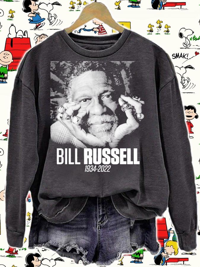 RIP Bill Russell 1934-2022 Boston Celtics NBA Shirt t-shirt sweatshirt