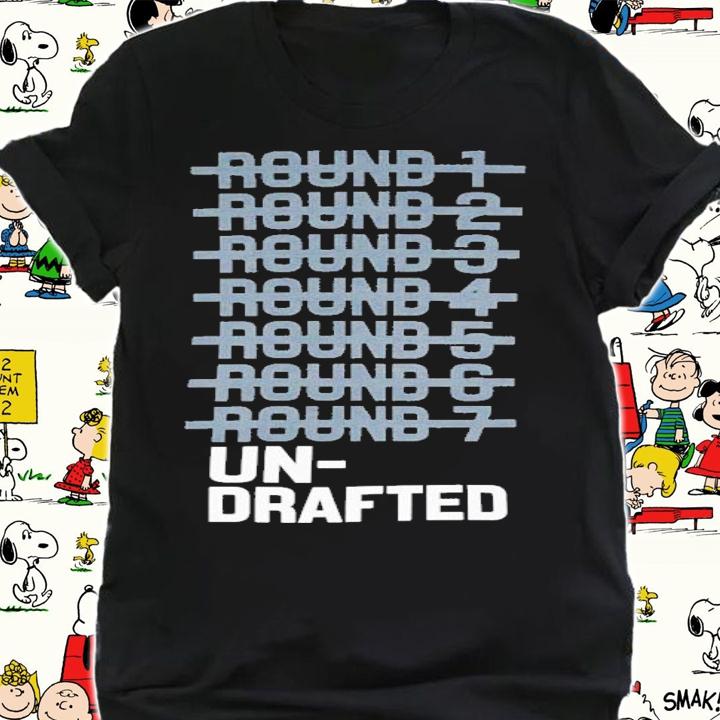 AJ Cole Round 1 2 3 4 5 6 7 Undrafted T-Shirt t-shirt