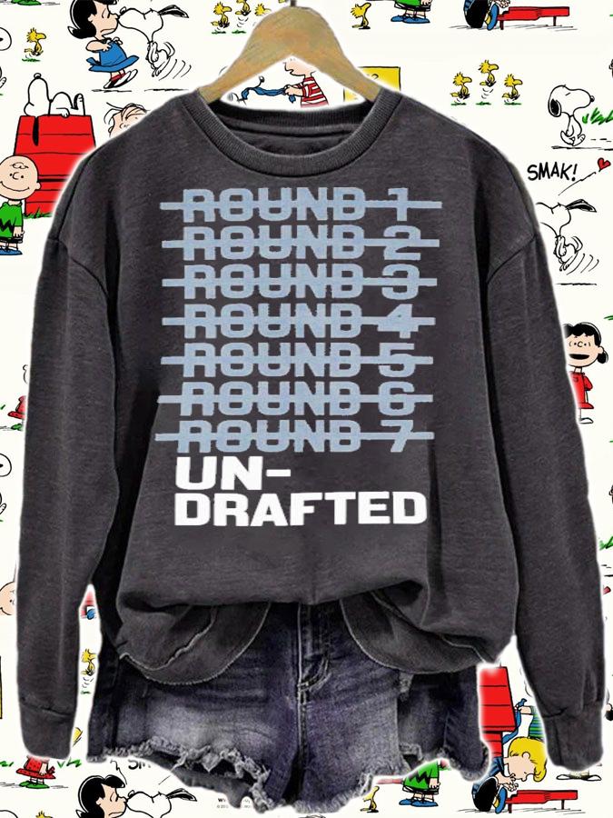 AJ Cole Round 1 2 3 4 5 6 7 Undrafted T-Shirt t-shirt