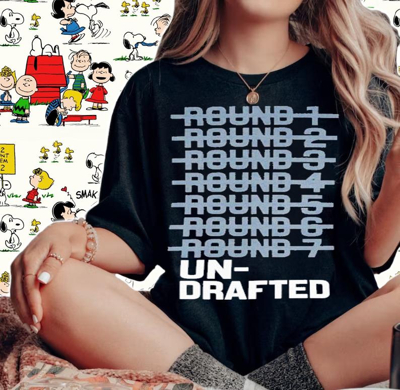 AJ Cole Round 1 2 3 4 5 6 7 Undrafted T-Shirt t-shirt