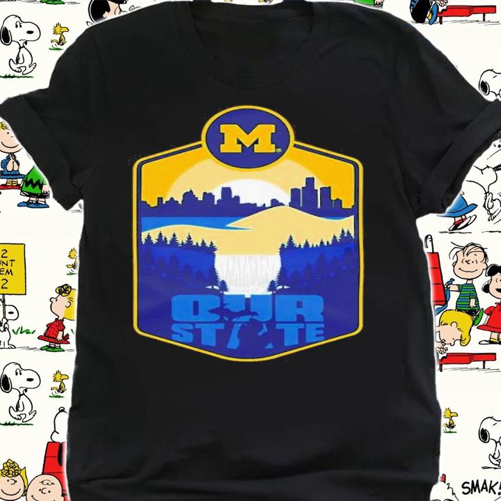 Big Ten Champs Goblue Our State Michigan Aaron Bills T-Shirt t-shirt shirt
