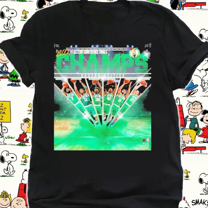 Boston Celtics Authentic Eastern Conference Champions 15'' X 17'' Framed Collage 2022 Shirt t-shirt