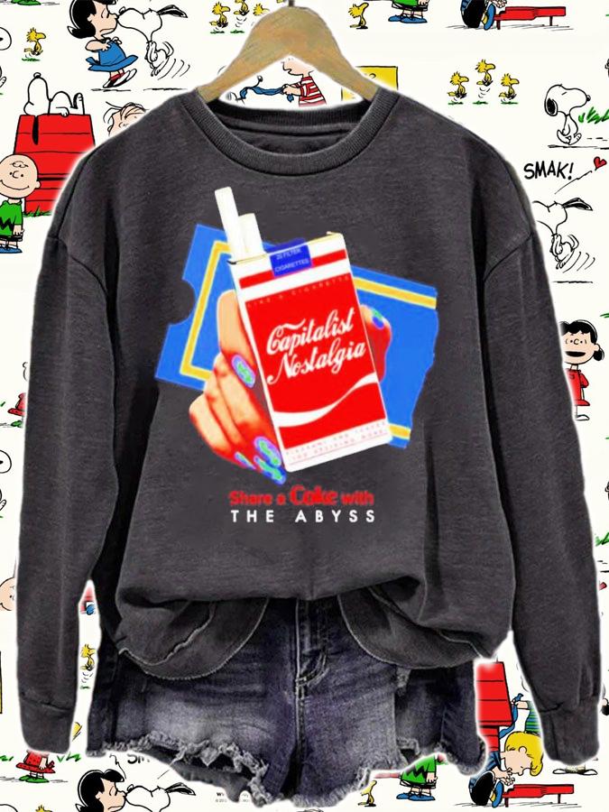 Capitalist Nostalgia Share A Coke With The Abyss Shirt t-shirt