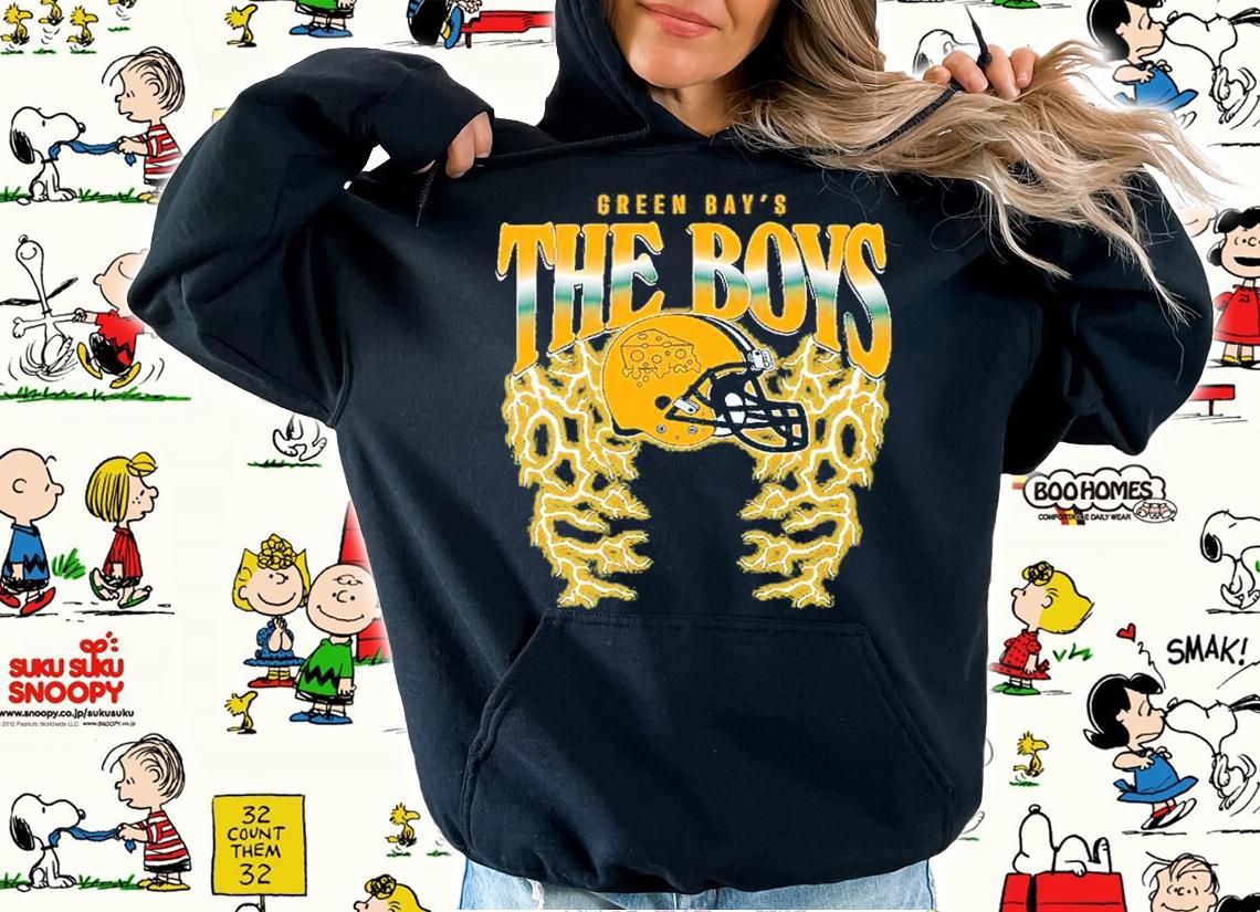 Green Bay's Packers The Boys College Football Lightning shirt t-shirt
